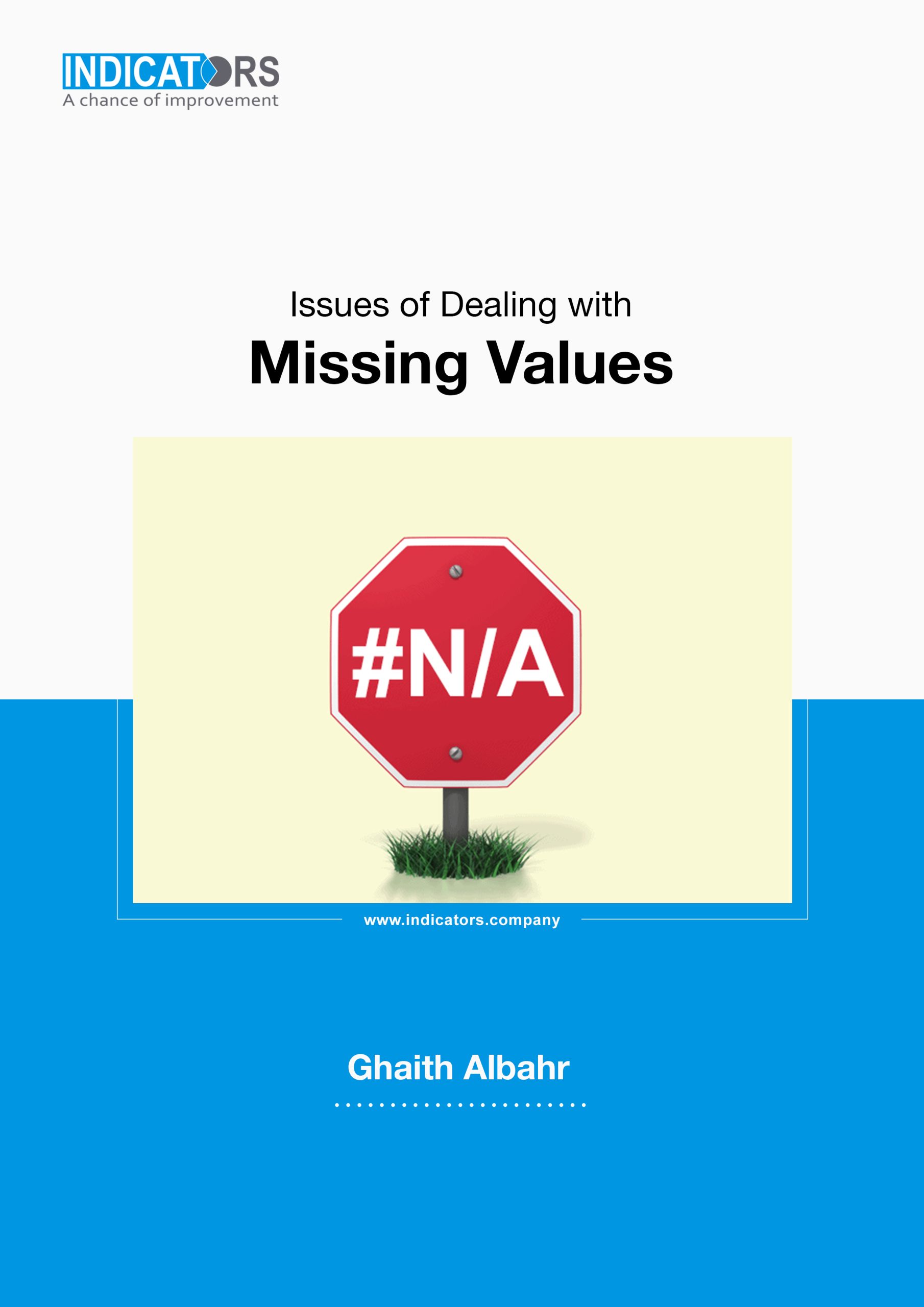 Issues of Dealing with Missing Values